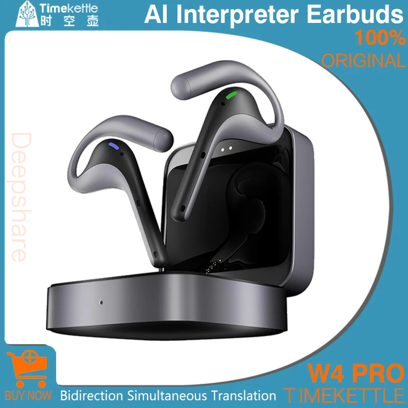 新品未開封 Timekettle W4 Pro イヤホン翻訳機 AI通訳機 【公式通販】