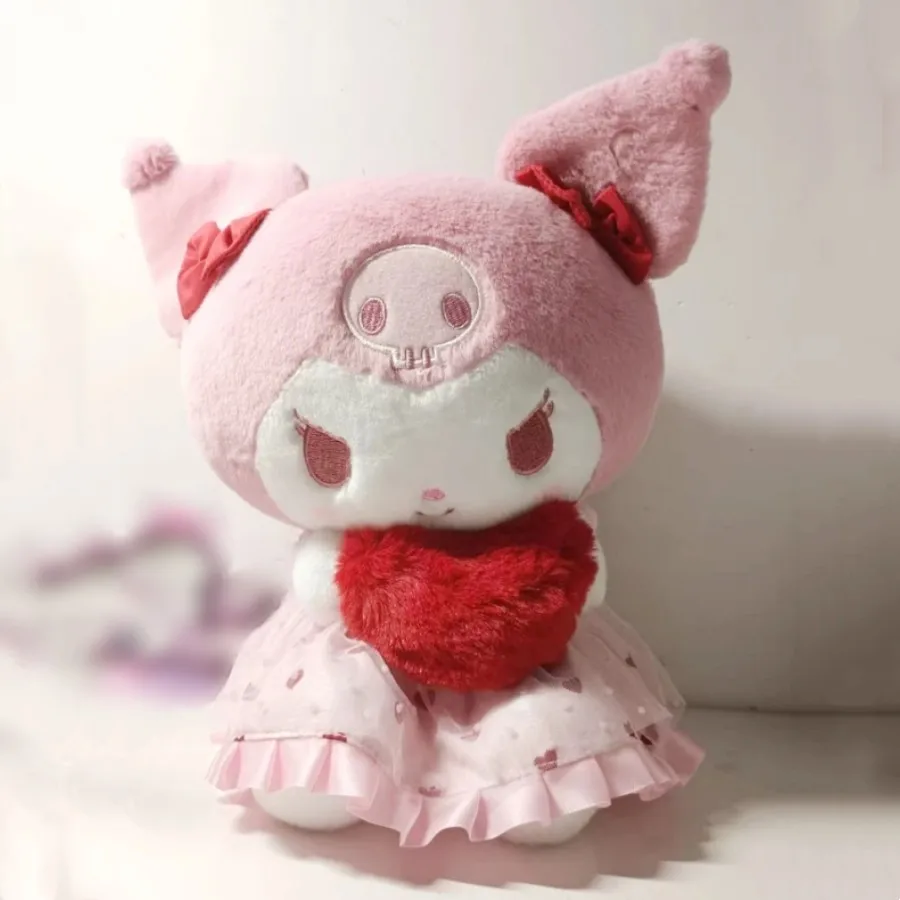 

Аниме Sanrioed Kitty Kuromi Cinnamoroll плюшевые куклы комната подушка с орнаментом Kawaii игрушка девочка день рождения День Святого Валентина любовь подарок