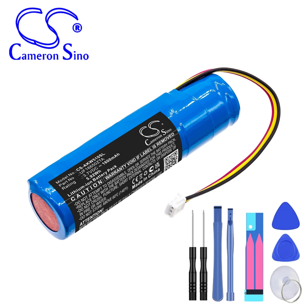 Amplificatore 1600Mah / 5.92Wh Batteria Per Akai Nb2537-R0 Muslimewi 5000 5000 Solo Colore Blu