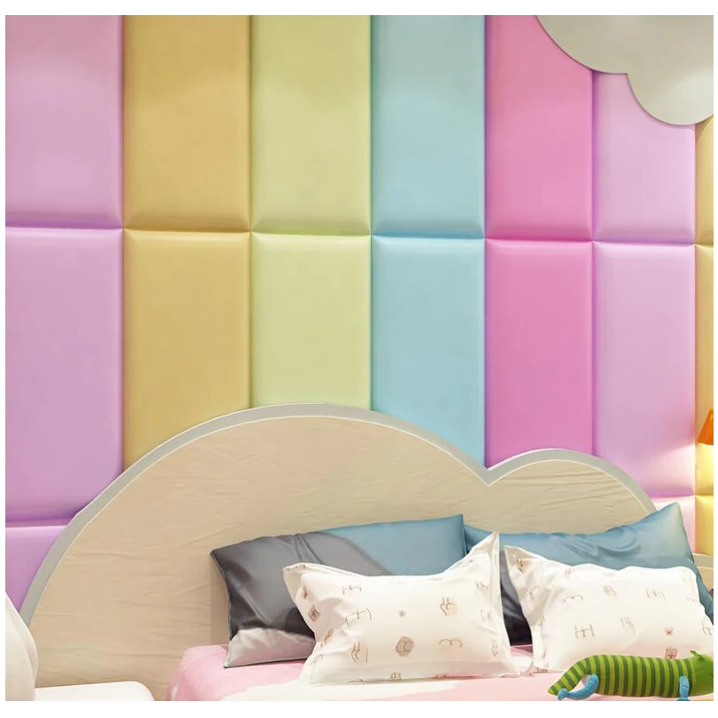 

Настенная Наклейка YLWCNNSoft для дома и детей, Противоударная самоклеящаяся настенная мягкая настенная наклейка, Противоударная мягкая защита стен