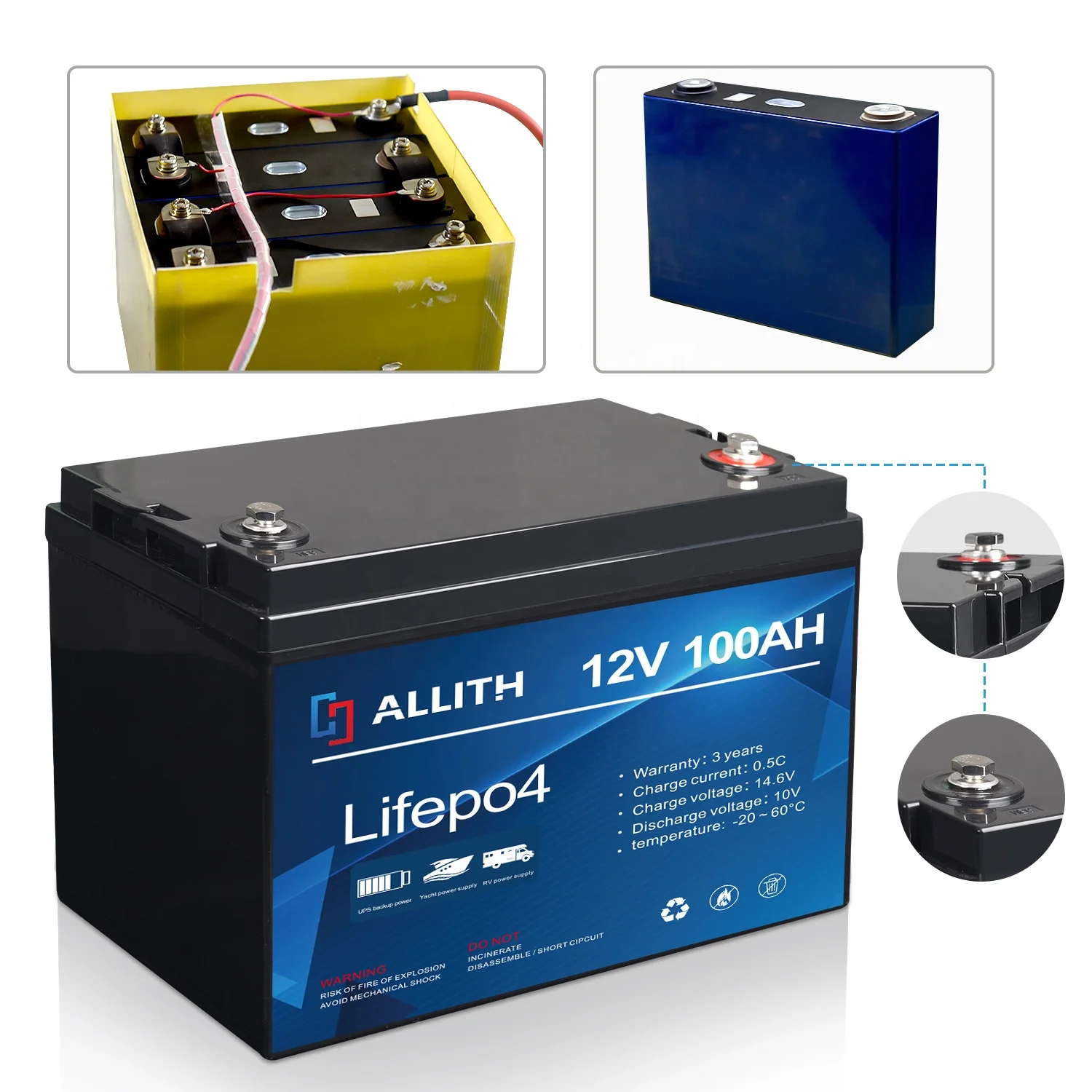 Ʈ  īƮ ¾籤 Ƭ ͸ , lifepo4, 12V, 100Ah
