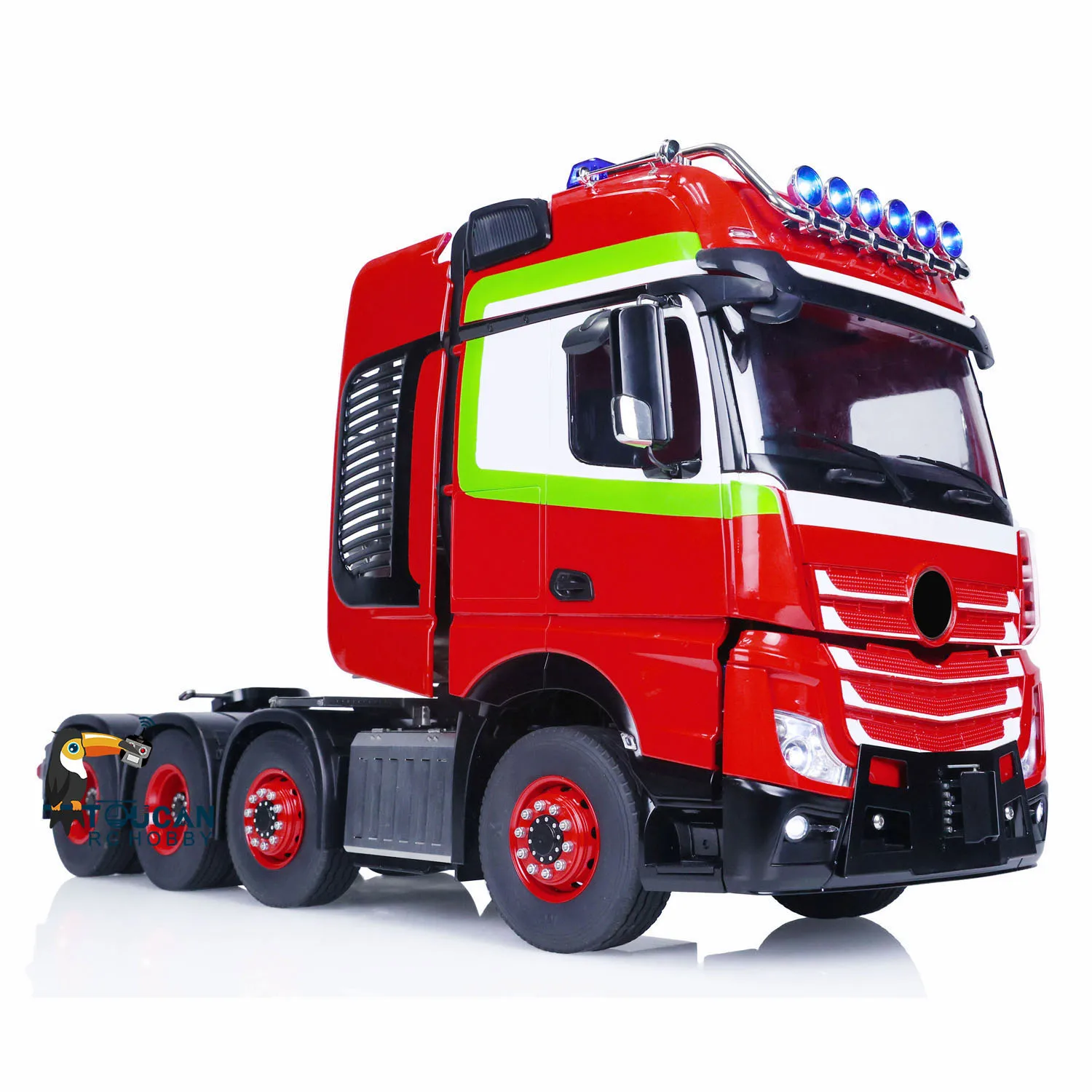 RTR LESU RC 1/14 Tractor Truck Metal Chassis 8*8 for DIY Cabin Car Model Lights Sounds Smoke Unit Assembled Toys Gifts THZH1509 3