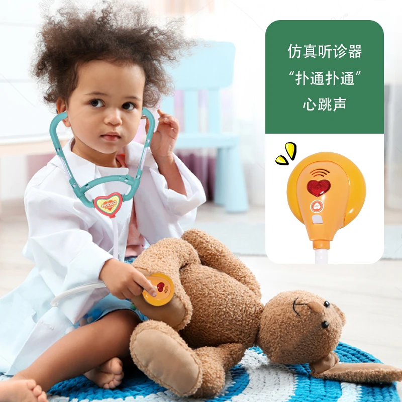 Playing The Role Of A Doctor In A Family Setting, A Toy Set For Girls And Boys, As A Gift 4