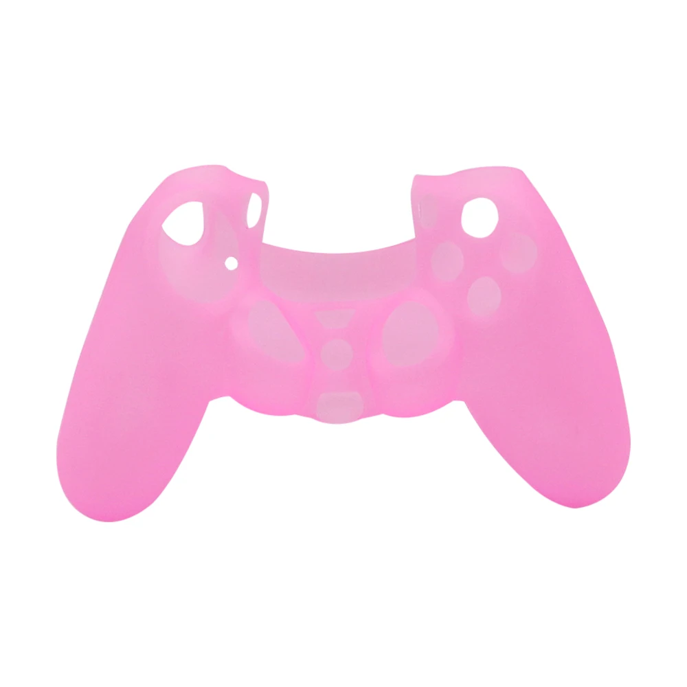 Silicone Case For PS4 Cover Slim Controller Case Video Game Controller Accessory Soft Silicone Flexible Rubber Shell Cover ﻿