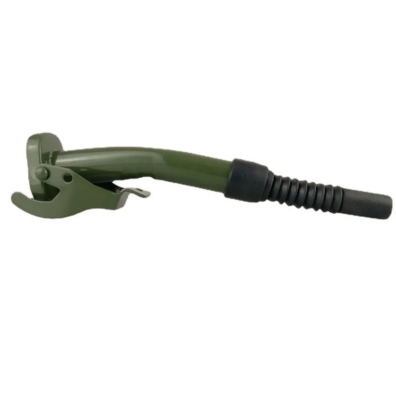 Tanica Per Carburante Tanica Per Gas Portatile Da 5,3 Galloni/20 L Con Sistema Di Beccuccio Flessibile, In Acciaio Antiruggine E Resistente Al Calore Per Attrezzature Per Auto Camion, Nero | IT - Foto 6