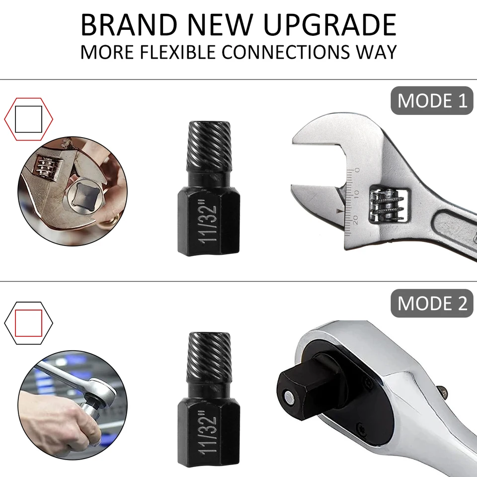 4/5/6 PCS Estrattore For Viti Danneggiato Set Di Punte For Trapano - Foto 2