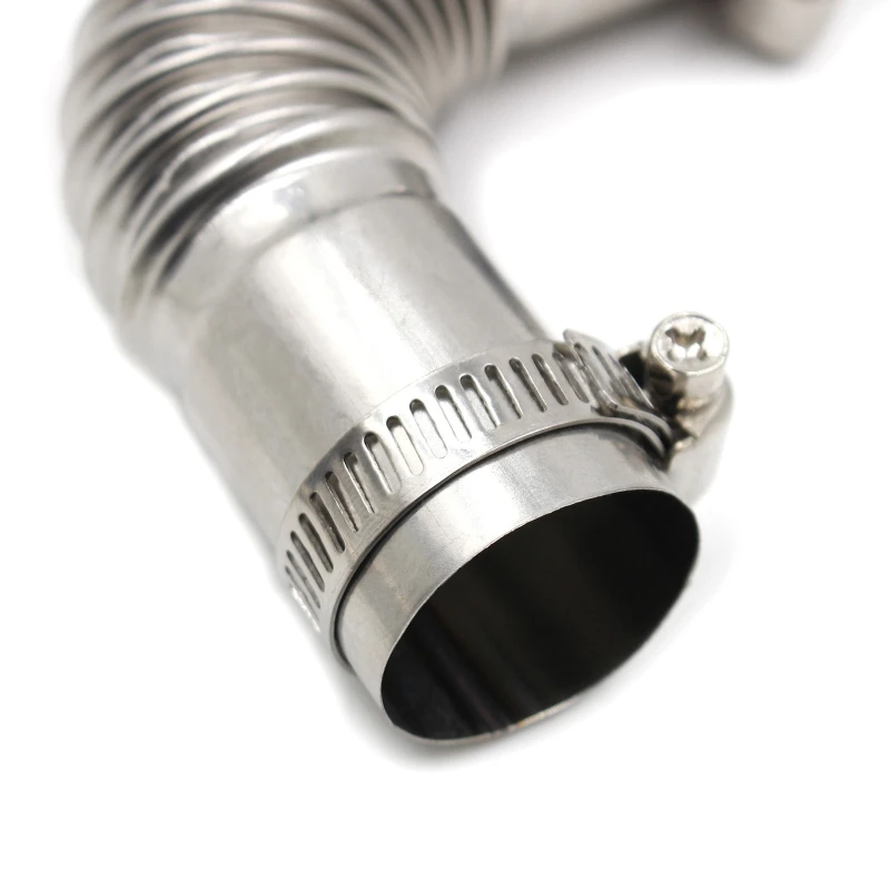 U90C 스테인레스 스틸 25mm 내경 보트 에어 디젤 주차 히터 24mm 엘보 배기 파이프 커넥터 forWebasto