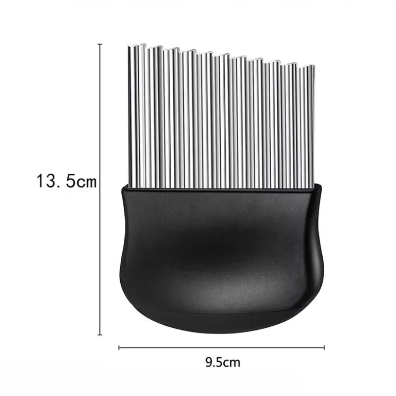 Multifunction Stainless Steel Wolf Teeth Potato Knife Creative Wavy Vegetable Slicer Household Kitchen Tool French Fry Knife