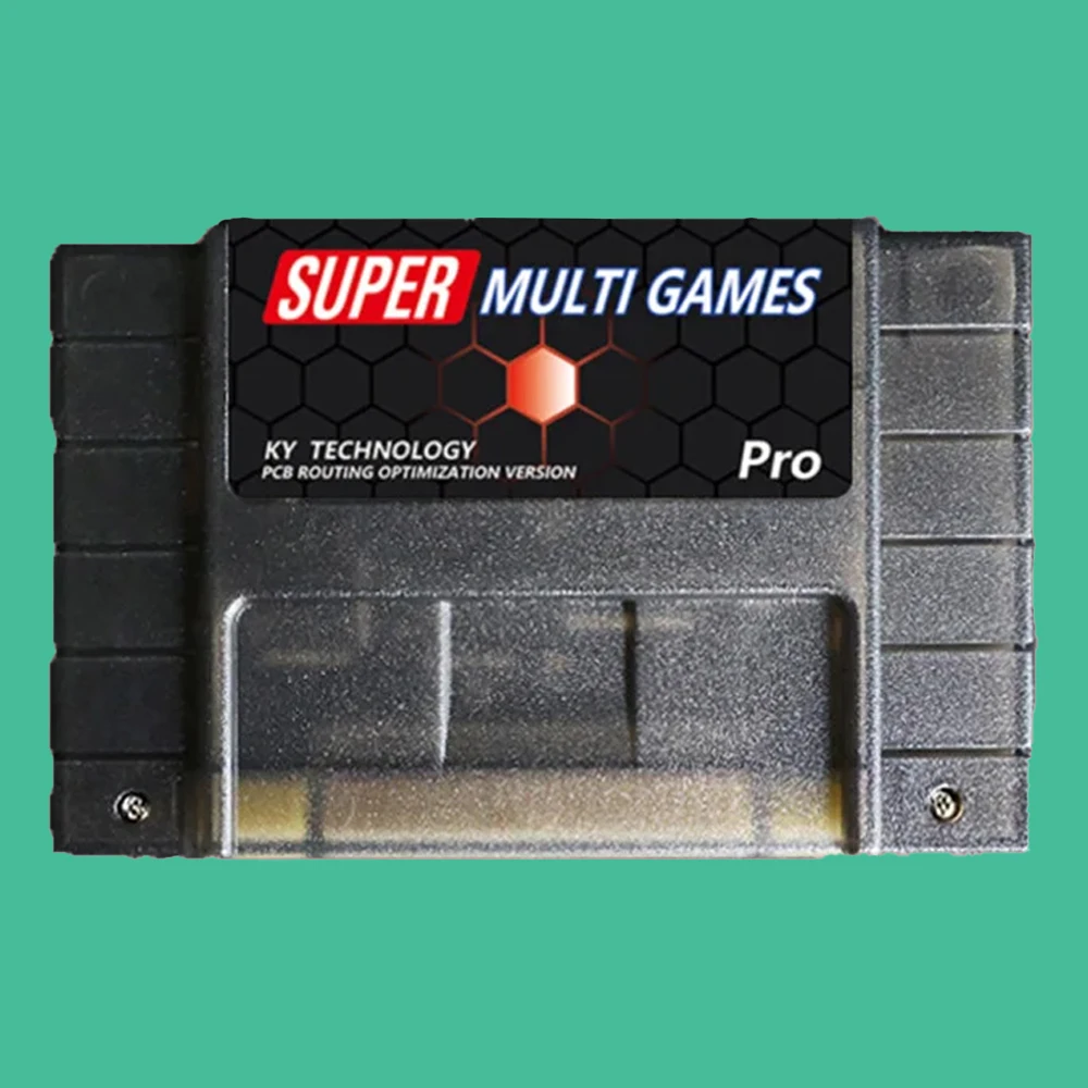 DIY 900 in Super Multi Games Retro 16 Bit Game Card for SNES