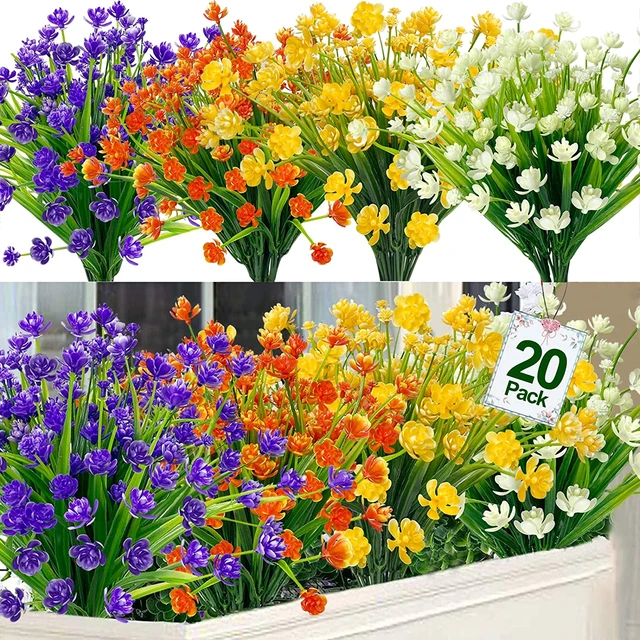 Artificial Flowers Fake Flowers Artificial Flowers Winter Orchid Simulation  Fake Flowers Living Room Porch Decoration Dining Table Balcony Silk Dry