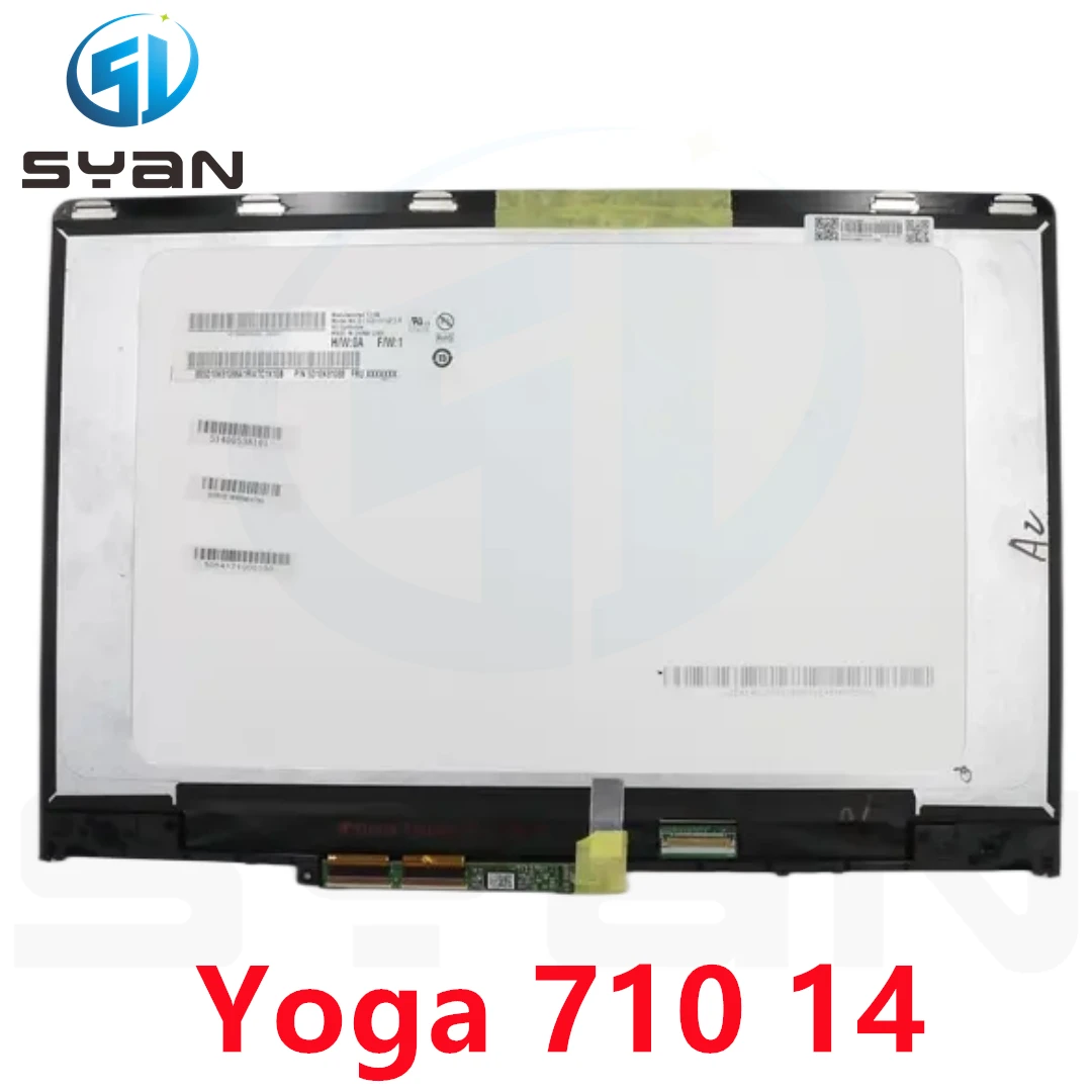 

ЖК-экран для ноутбука с рамкой для Lenovo YOGA 710 14 Yoga 710-14isk