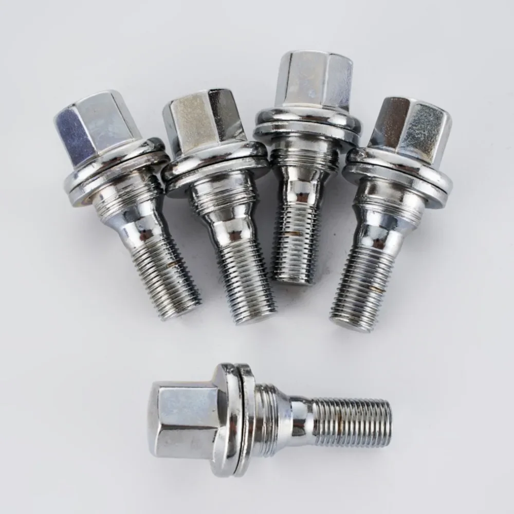 1pc Lug Bolts Wheel Hub Screws Suit for Peugeot Series M12x1.25 Hex 17mm Length 59mm