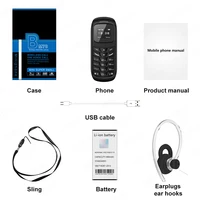 Unlocked Mini Mobile Phone Bluetooth Earphone Voice Changer Dialer Automatic Call Recording Magic Voice Portable Cheap Cellphone - Image 6