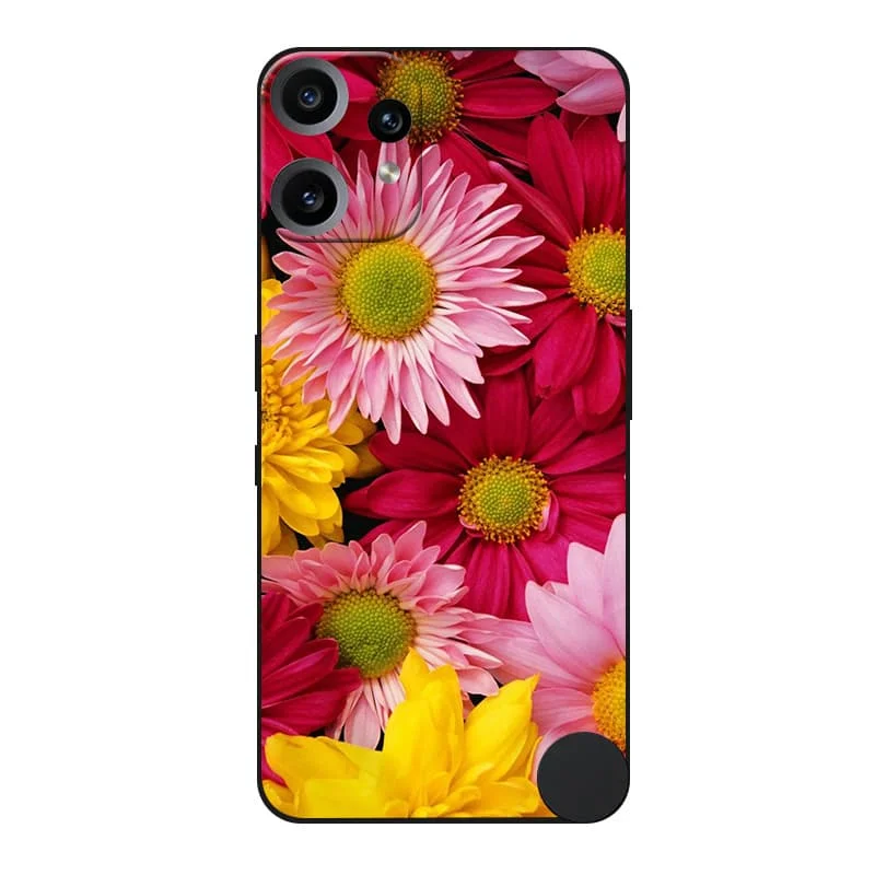 Sleek Black Silicone TPU Protective Bumper Case