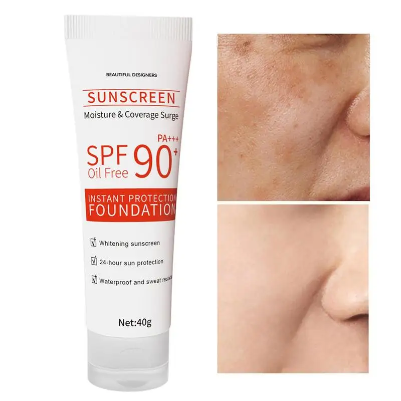 

Солнцезащитный крем для лица Spf 90, без масла, солнцезащитные экраны для лица, солнцезащитные экраны для лица широкого спектра, защита от Уфа/уфв, увлажнение и