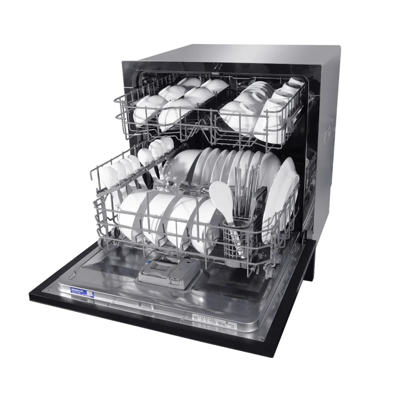 Automatic Dish Washer Home Intelligent Embedded Large-capacity High Temperature Disinfection Dish Washing Machine 120L 5