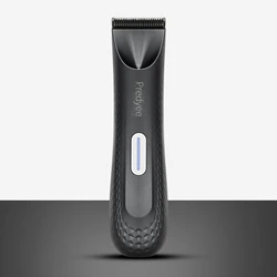 Versatile Men's Grooming Trimmer with Waterproof Design and Replaceable Ceramic Blade (GRAY)