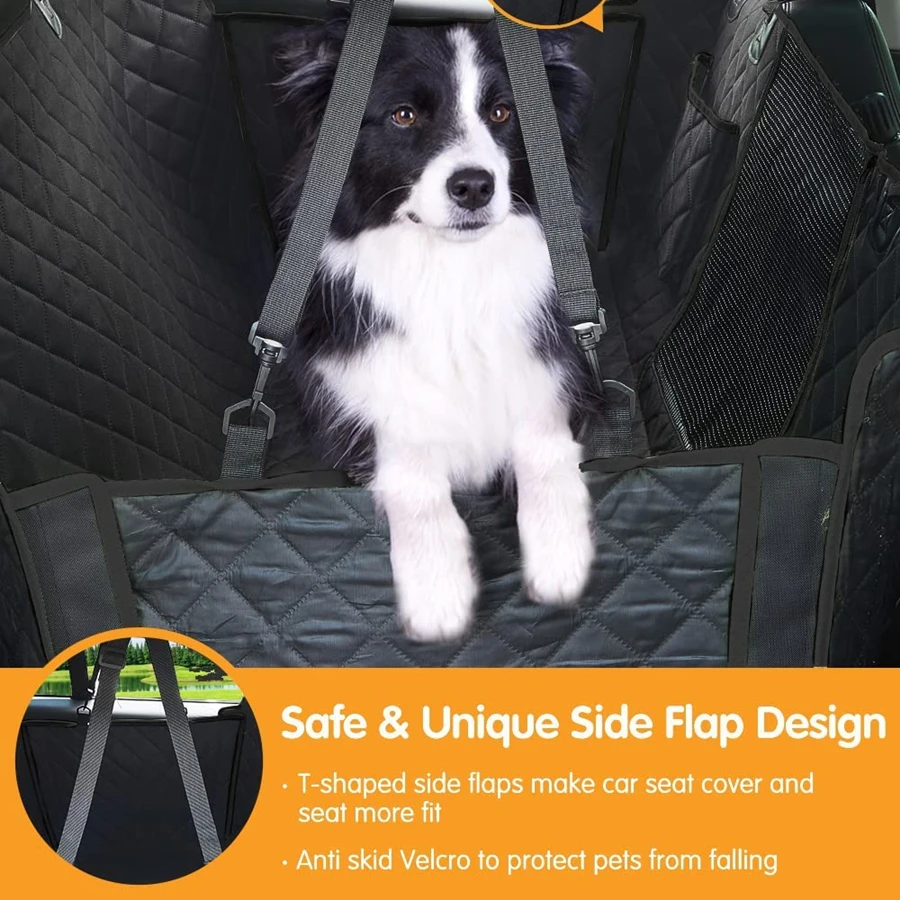 Housse De Protection De Siège Arrière Pour Chien, Hamac Portable Pour Siège  De Voiture, Anti-salissure Et Résistant Aux Rayures, Facile À Nettoyer,  Tapis De Siège Arrière De Voiture En Tissu Oxford 