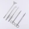 Aquarium Scissors Tweezers Flat Shovel Stainless Steel Water Grass Pruning Tools Fish Tank Cleaning Tool Aquarium Accessories 4