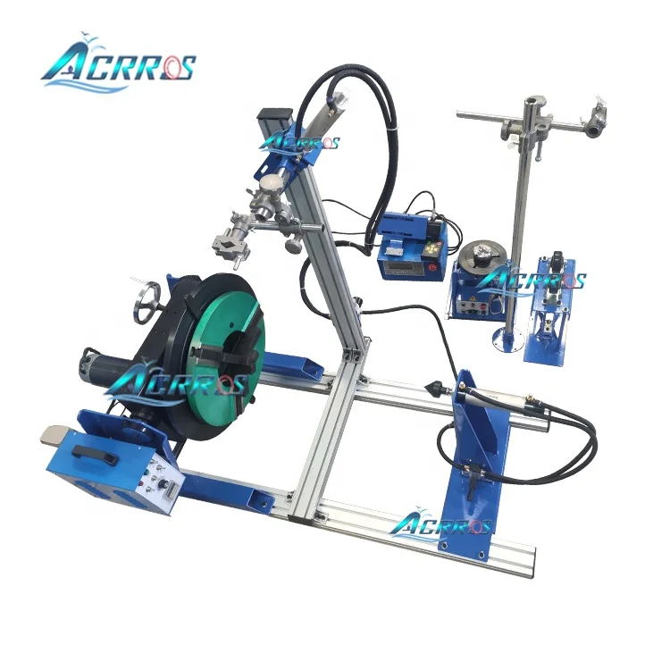 

Hot Sales 170Mm Through Hole Welding Turntable with Welding Ocsillator And Torch Holder