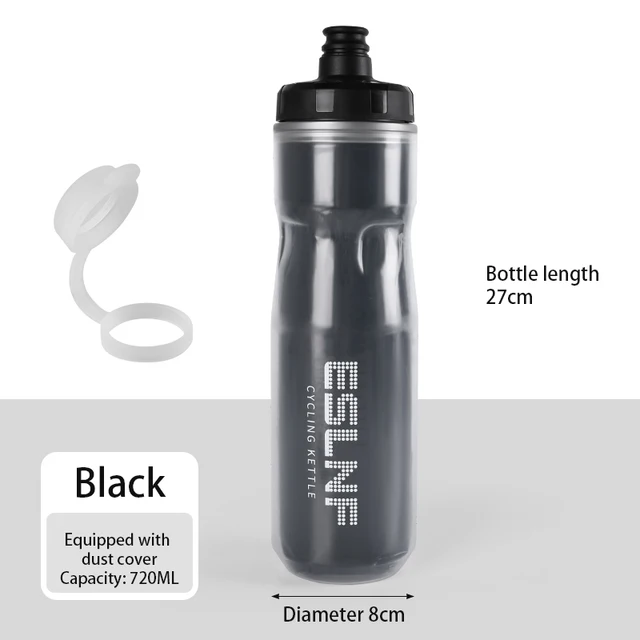 ESLNF Bicycle Water Bottle 710ML PP5 Plastic For Outdoor Running Climbing Sports Squeeze Mug Cycling Kettle Portable Bike Cup 1