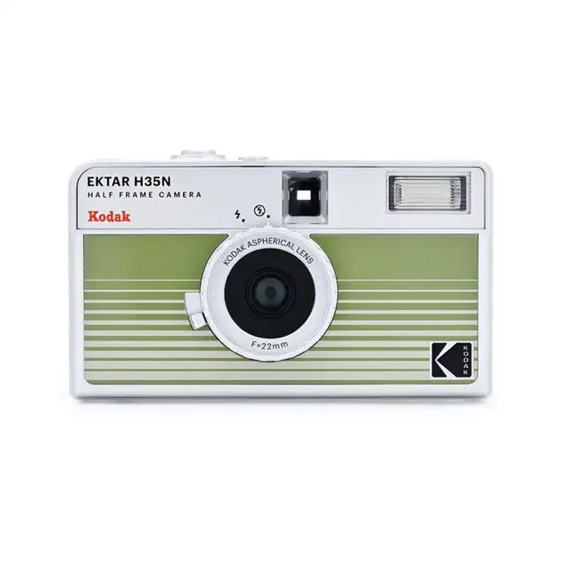 【フィルム付き！】 Kodak EKTAR H35N ブルー フィルムカメラ Amazon | KODAK EKTAR H35N ハーフフレームフィルムカメラ、35mm