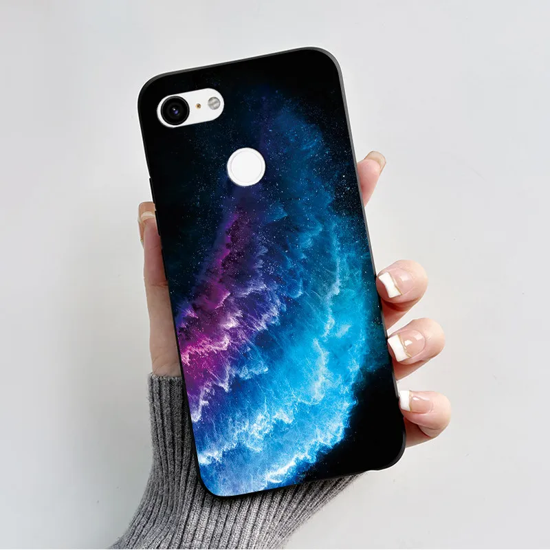 Charming Heart Cartoon Black Bumper Soft TPU Silicone Phone Case