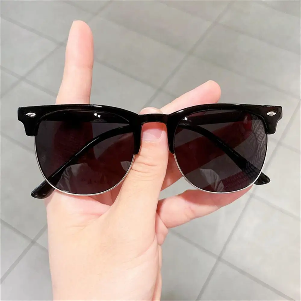 Children' Sunglasses Boys Girls Fashion Trendy Baby Sun Glasses UV Resistant Korean Version Round Frame Eyewear Outdoor_voghion.com