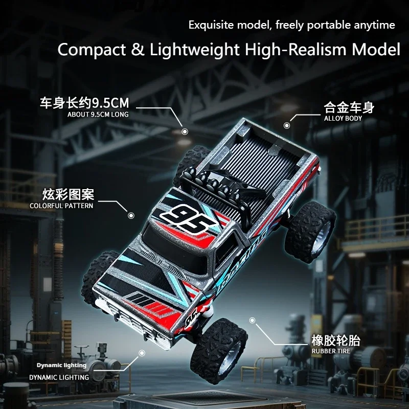 Voiture RC Stunt Car 4WD HB10/HB09 - 2.4GHz, 360° Rotation