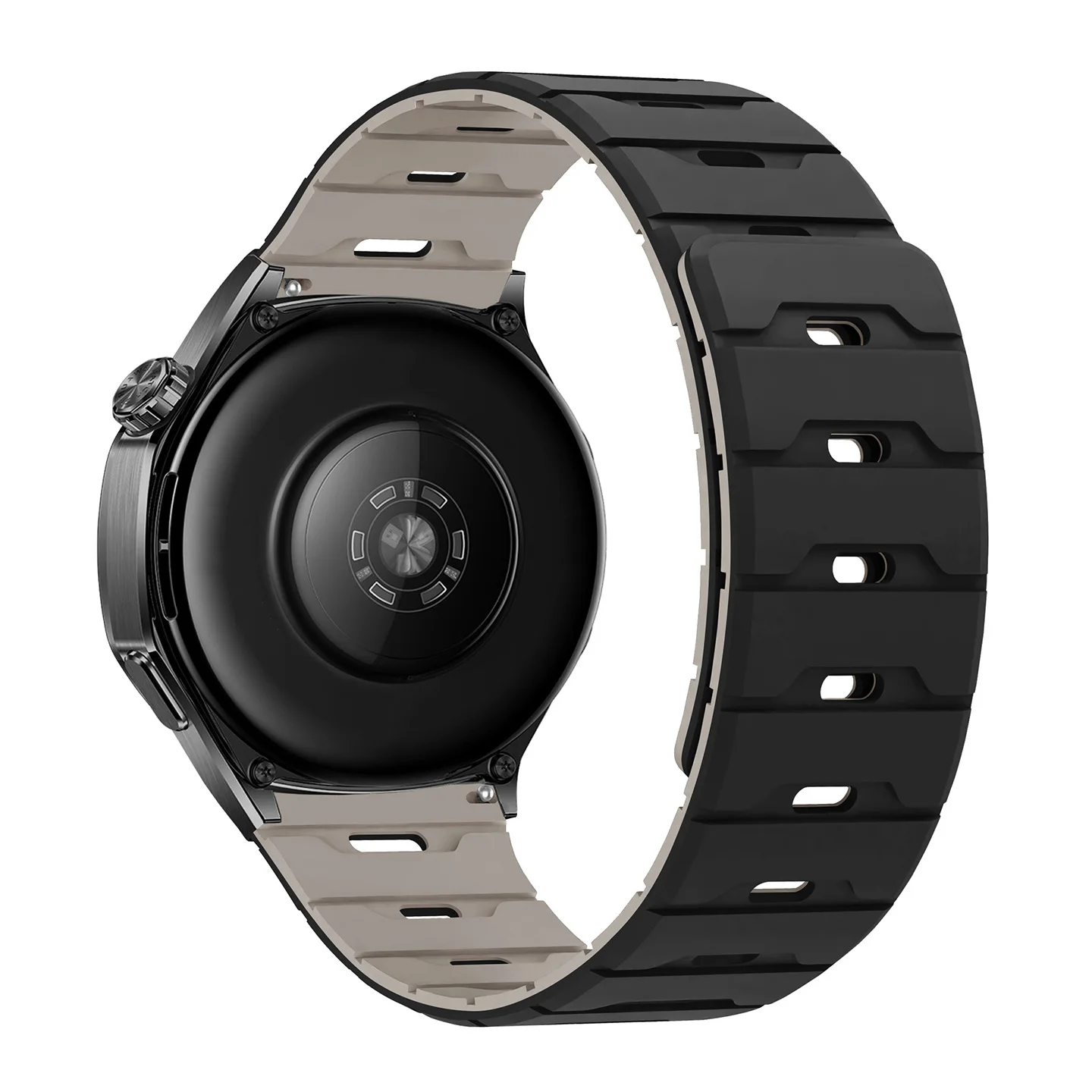 Magnetic Silicone Smartwatch Bracelet - 20mm/22mm Straps