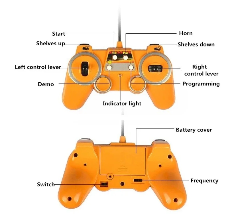 1/8 Double E E521 Big Rc Forklift Truck Remote Control Car Construction Vehicle Model Electric Toy Cargo Toy for Boys Kids Gifts 6