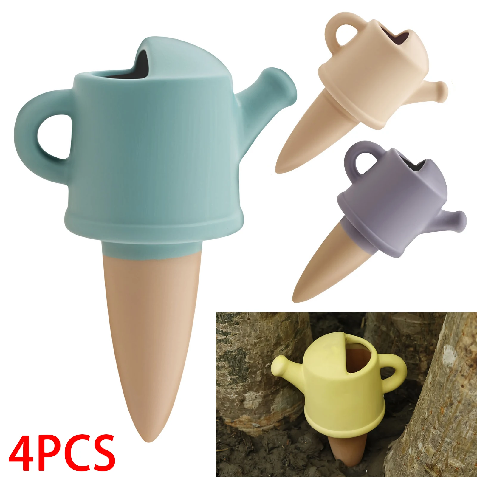 Terracotta Self Watering Spike Plant Irrigation System