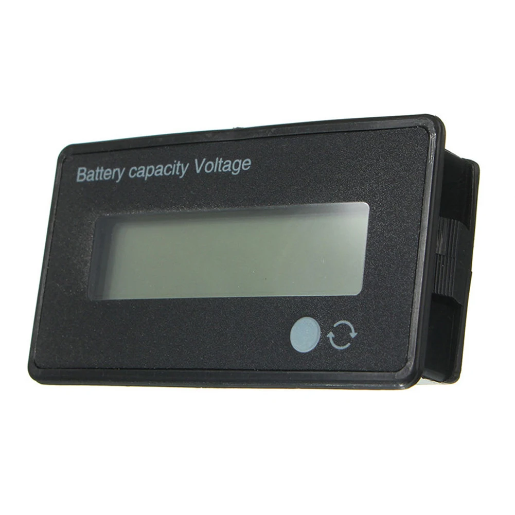 

Battery Level Indicator GY6D LCD Display Voltmeter Waterproof Surface Suitable for Various Batteries Easy Installation