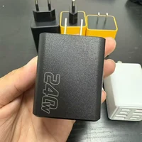 240W 8-Port GaN Charger 4 PD Type-C 4 USB Fast Charging Phone Charger Multi-Device Power Adapter For Phones EU/US/UK Plug 2