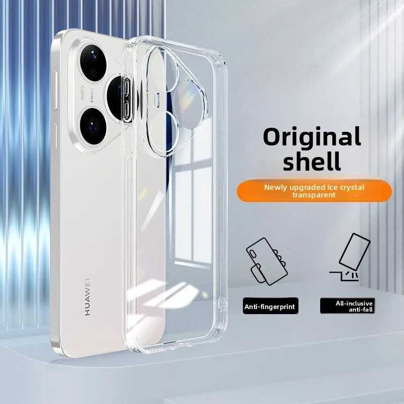 Transparent Minimalist Magnetic Shockproof Case - Soft TPU Shell