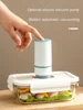 Automatic Vacuum High Boron Glass Crisper Food Grade Food Fruit Refrigerator Sealed Storage High Temperature Resistance 3