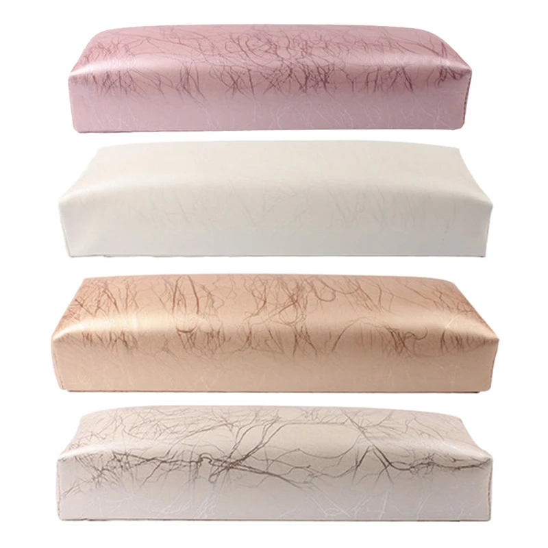 Manicure Hand Pillow Rectangle Pu Leather Hand Rest For Nails Cushion Nail Pillow Salon Holder Armrest Rest Manicure Nail A