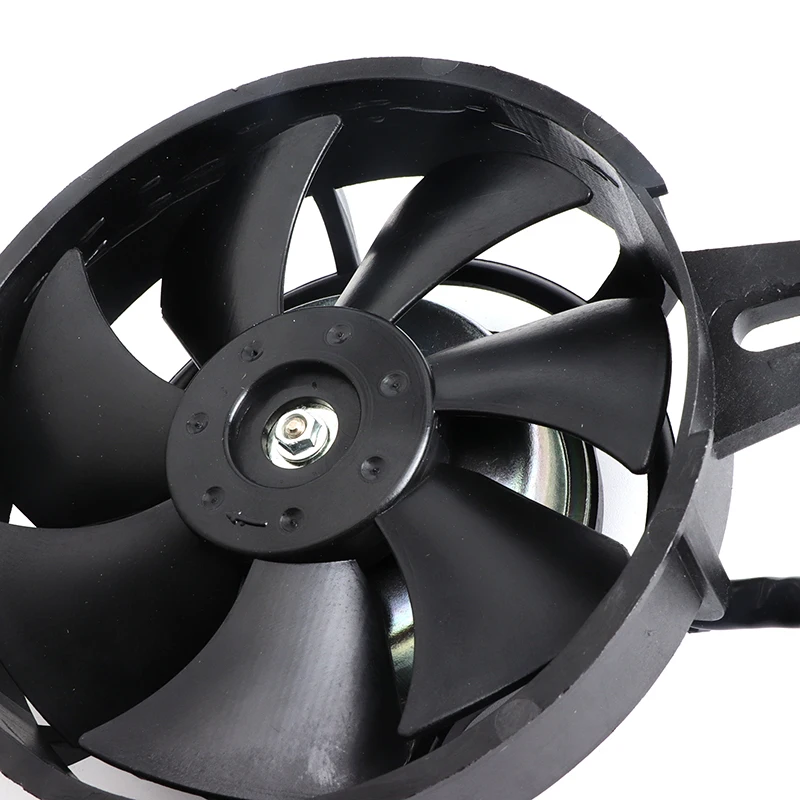 Motorcycle Cooling Fan 12V Motorcycle Cooling Fan Oil Cooler Engine Electric Radiator 150cc-250cc ATV Quad Go Kart Buggy Motocross Accessories