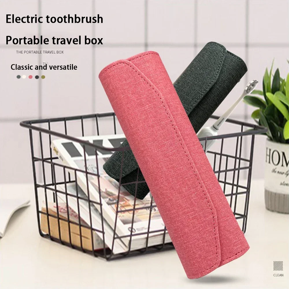 Electric Toothbrush Portable Storage Bag Protective Cleaning Black