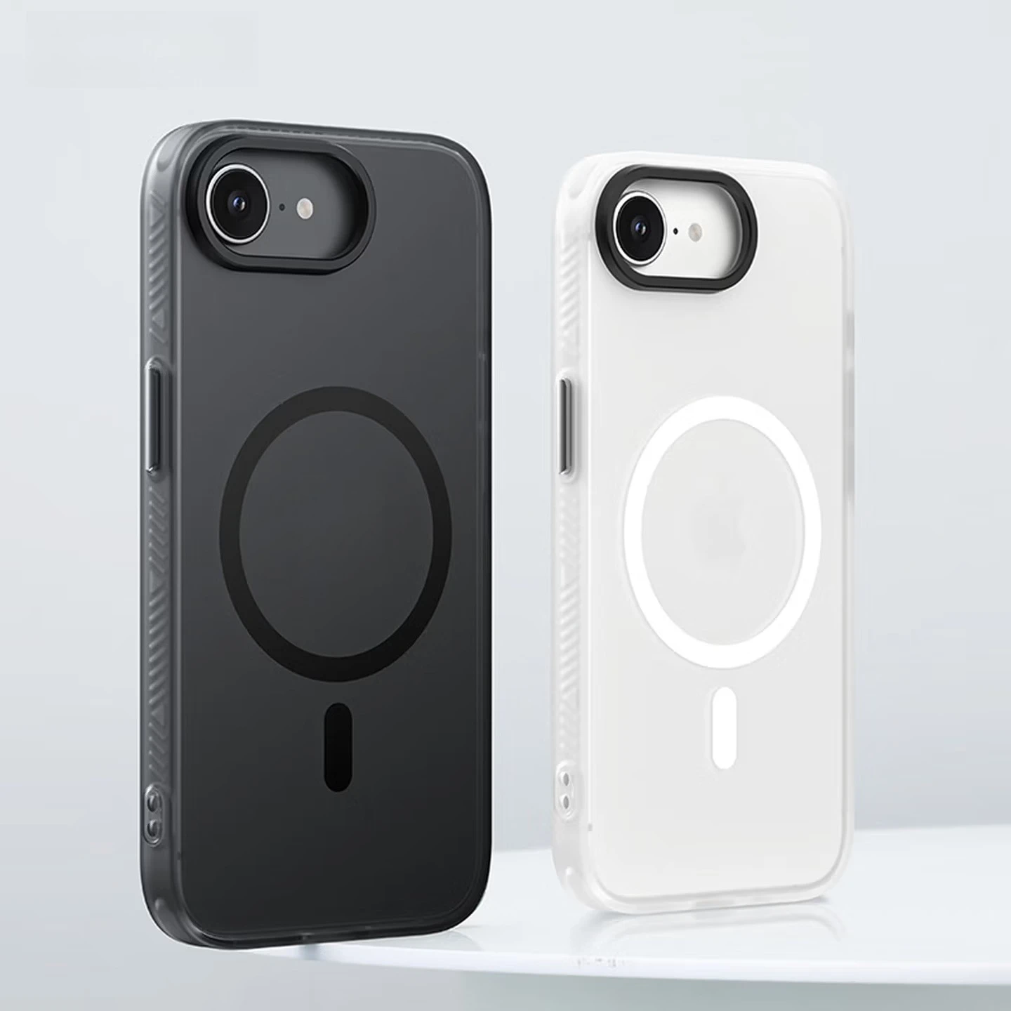New Magnetic Case with Skin-Friendly Acrylic Cover – Shockproof and Comfortable Feel