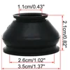 6x Universal HQ Rubber Tie Rod End Ball Joint Dust Boots Gaiters Steering Lever Arm Ball Joint Dust-proof Rubber Cover Car Suspension Parts ATV Ball Joints