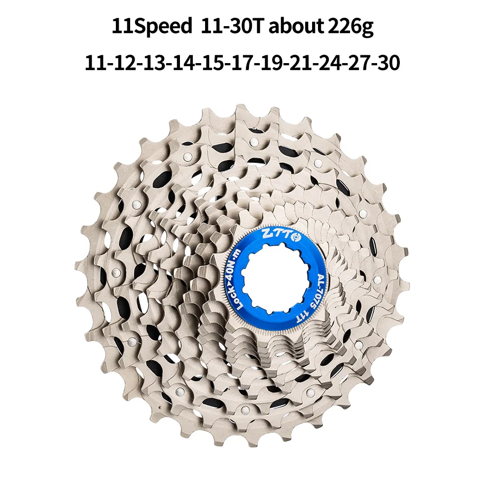 ZTTO Road Bike 11 Speed ULT Cassette HG Freehub 11-28T Gravel