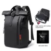 Thick Backpack for Men Luxury Business Backpack School Bag Large Capacity Placeable 15.6" Laptop Waterproof Fashion Backpack 5