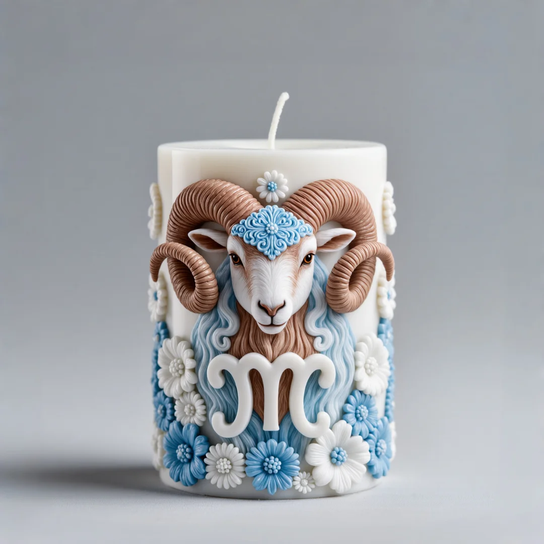 AriesZodiacSheepHornCandleMoldSiliconeDIYHandmadeAromatherapyWaxMoldFreshConstellationDecorativeArtCraftTool-AliExpress15