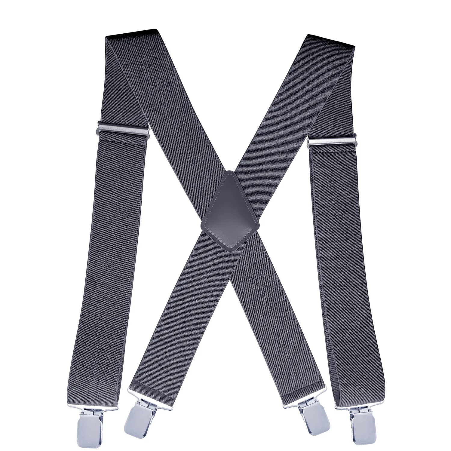 Leather Pants Suspenders for Men Heavy Duty