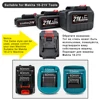 21v Rechargeable Battery,for 18v Makita Lithium Ion Battery interface,2Ah 4Ah 6Ah For Makita Electric Power Tool with EU Charger 3