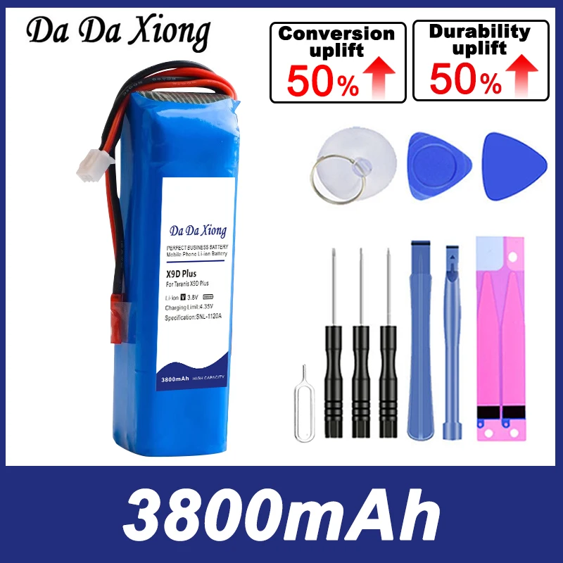 Taranis X9D Plus Di Alta Qualità Sostituisci La Batteria Per Frsky Taranis X9D Plus Trasmettitore Batteria + Strumenti