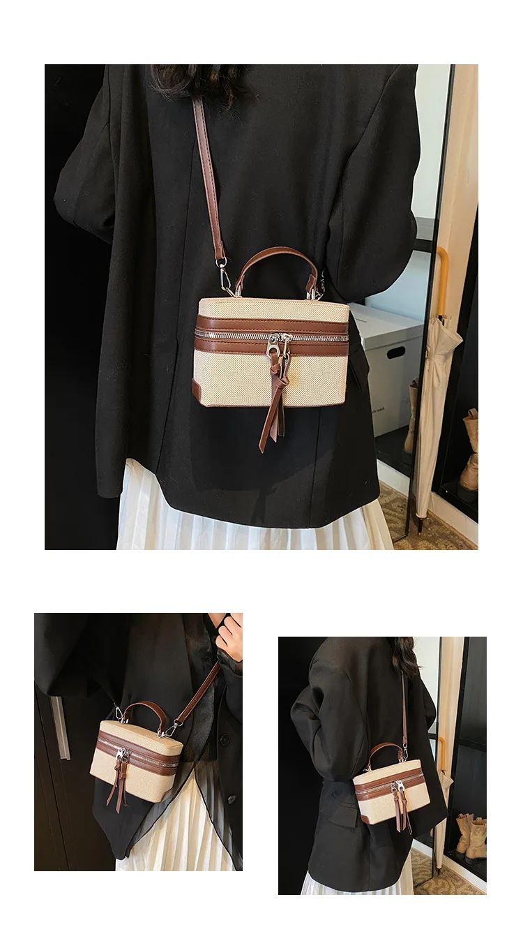 Mode Box Frauen Handtaschen Designer Schulter Umhängetaschen Casual Frühling und sommer Kleine Geldbörsen bolso mujer – Detail 5