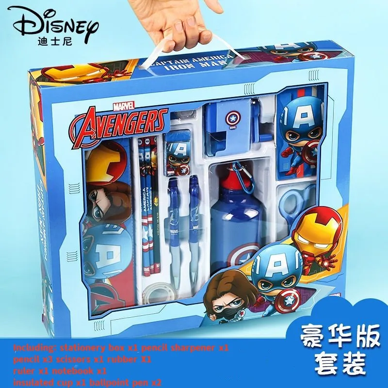 مجموعة قرطاسية وهدايا مدرسية فاخرة (ديزني، مارفل،...