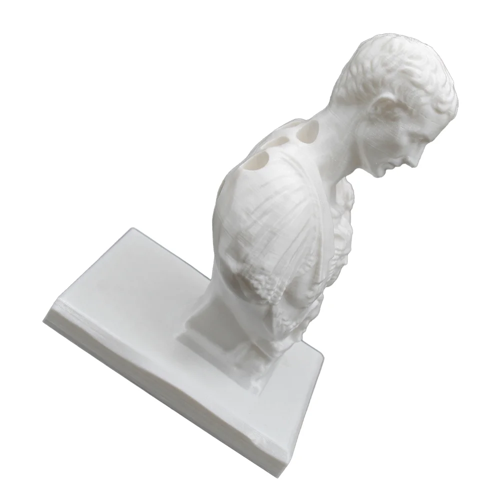 

Настольный держатель для ручек, Канцелярский Органайзер, креативный держатель для ручек в форме Цезаря, подставка для кистей для макияжа